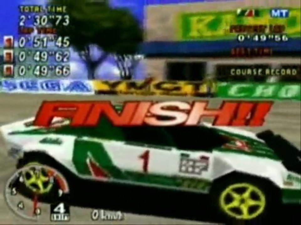 SEGA RALLY CHAMPIONSHIP 1995 STRATOS SATURN STEFGAMERS