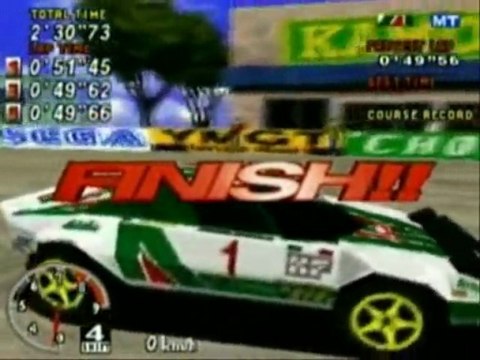 SEGA RALLY CHAMPIONSHIP 1995 STRATOS SATURN STEFGAMERS