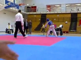 finale championnat du nord taekwondo -54kgs 15/11/2009