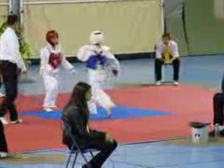 Championnat regional de Taekwondo du 15/11/09 finale d'Alex