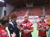 Le HBC Nîmes bat MIOS Biganos (Handball Fem D1)
