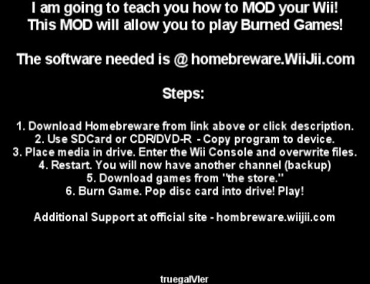 Free Wii Games Burn to DVDR or SDCARD Install Homebreware - video  Dailymotion