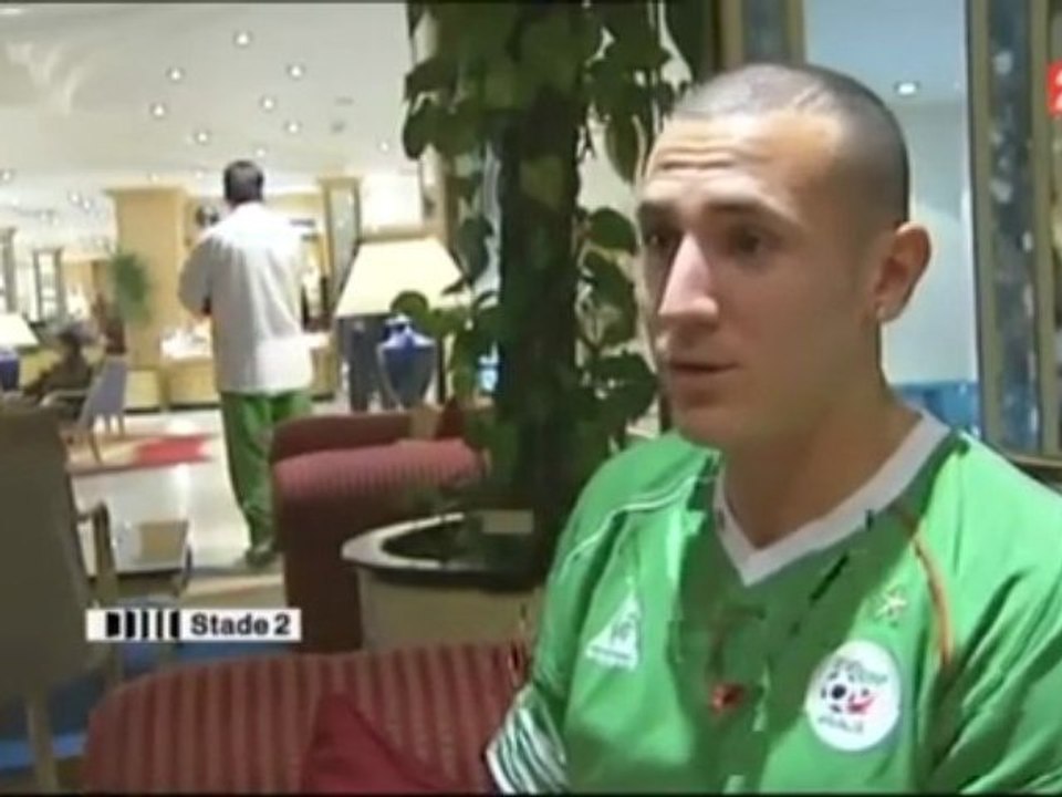 stade2 parle du match algerie egypt sur "france2"