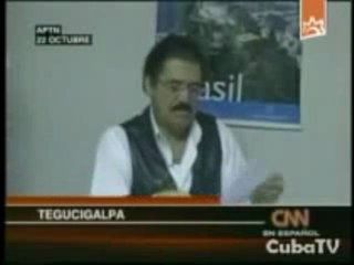 Envía Zelaya misiva a Barack Obama