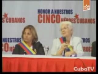 Confieren Orden Simón Bolívar a los Cinco Héroes cubanos