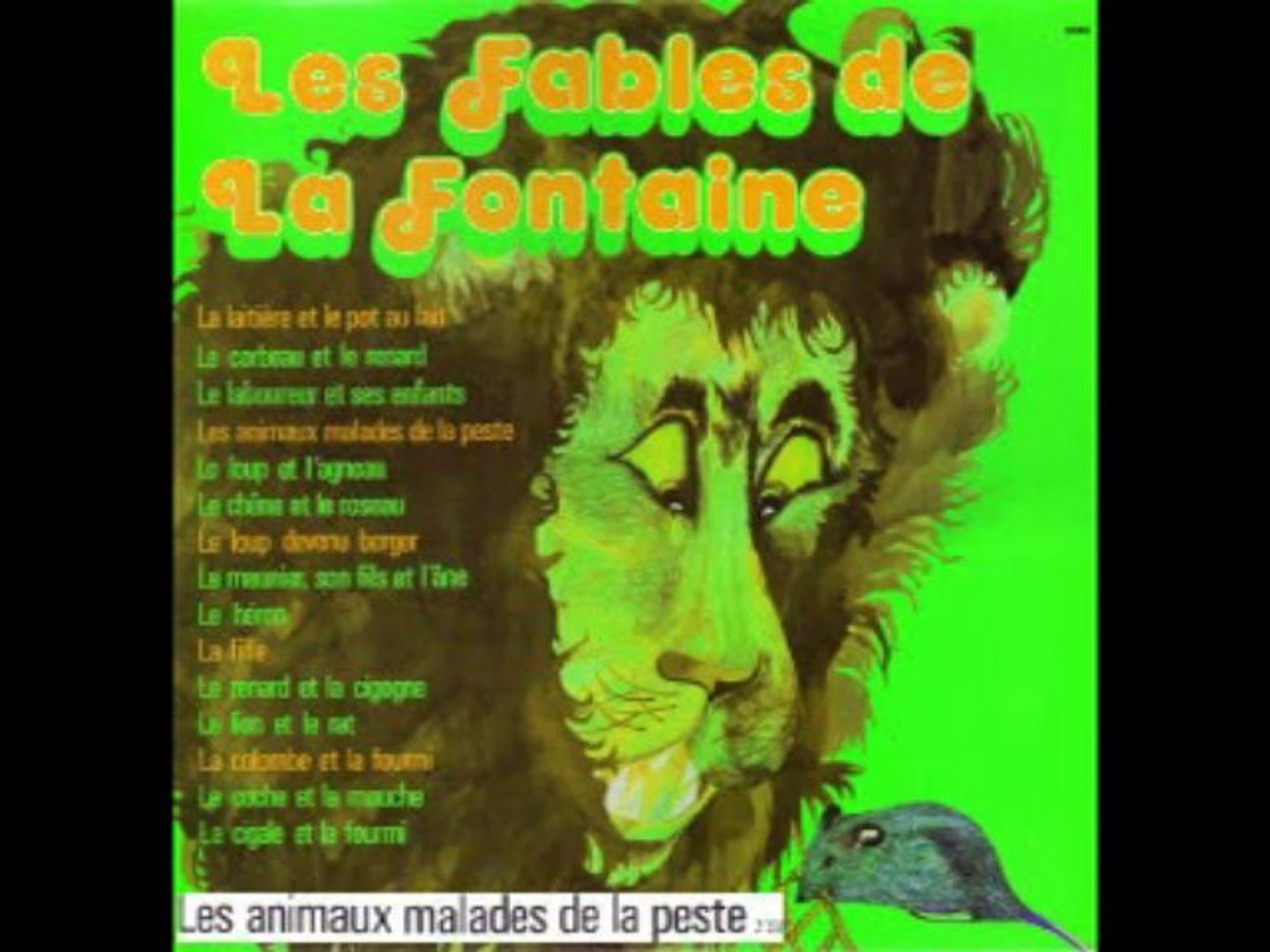 Les Fables De La Fontaine Les Animaux Malades De La Peste