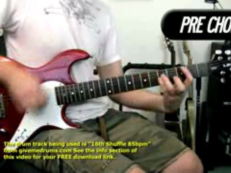 'Bury You' By Drama Gods - Guitar Lesson / Visual Guide