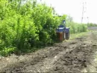 Кусторез на базе трактора ХТА-200-02 "Слобожанец"