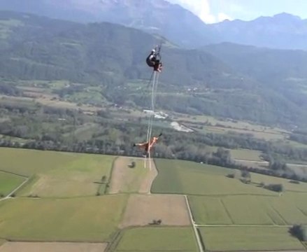 Trapèze et parapente coupe icare