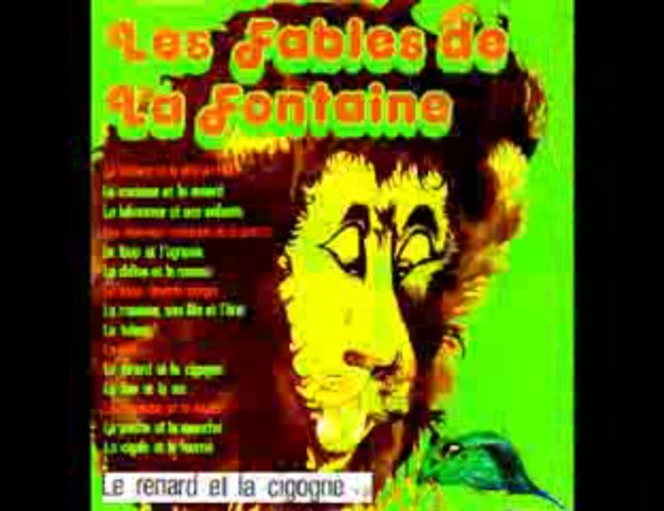 Les fables de La Fontaine - Le renard et la cigogne