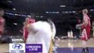 NBA Kobe Bryant and Ron Artest run the floor for two pretty