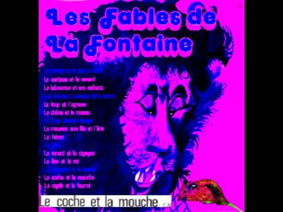 Les fables de La Fontaine - Le coche et la fables la fmouche