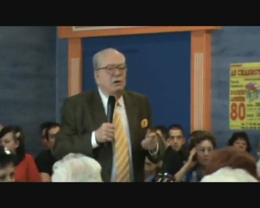Jean-Marie Le Pen 15/11 Marseille : Les élections régionales