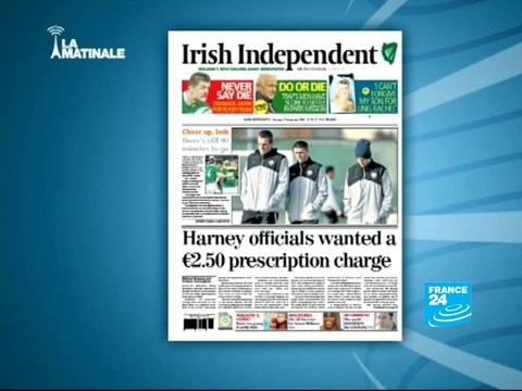 France-Irlande : Le blues des joueurs en vert