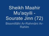 Sheikh Maahir Mu'aqyili - Sourate Jinn (72)