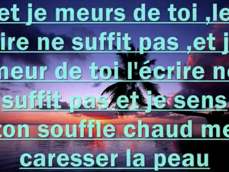 JE MEURS DE TOI  PANCHO