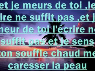 JE MEURS DE TOI  PANCHO