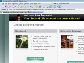 Second Life Video 1 - Download, Install, and Login
