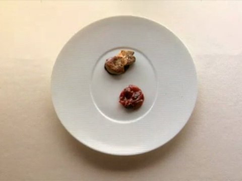 Duo de foie gras et cerises par Olivier RODRIGUEZ