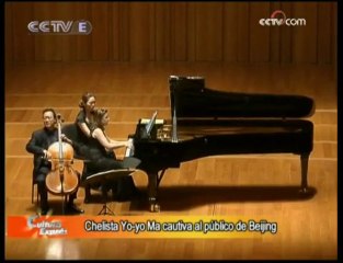 Chelista Yo-yo Ma cautiva al público de Beijing