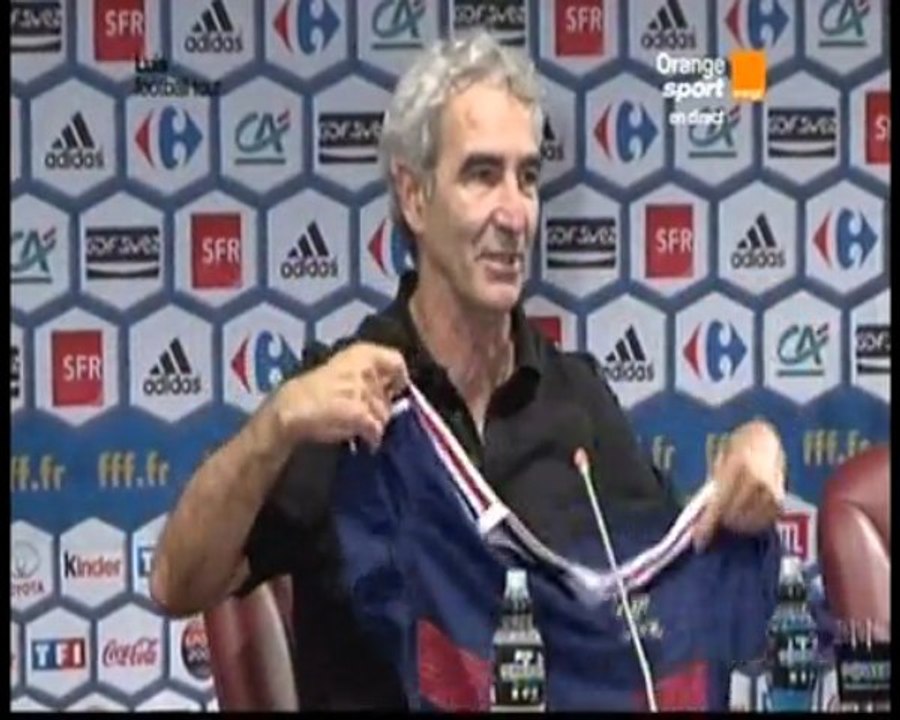 Luis Football Tour Sochaux - Lens - face à la presse