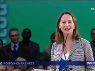 Ségolène Royal Meeting de La Crèche Régionales 2010