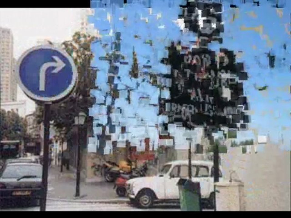 dans le panneau