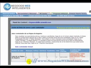 Autorespondedores o Autoresponders