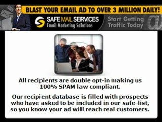 Email Marketing to 96 Million Customers Per Month