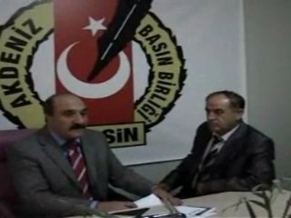 akdeniz basın birliği genel başkanının evi kurşunlandı