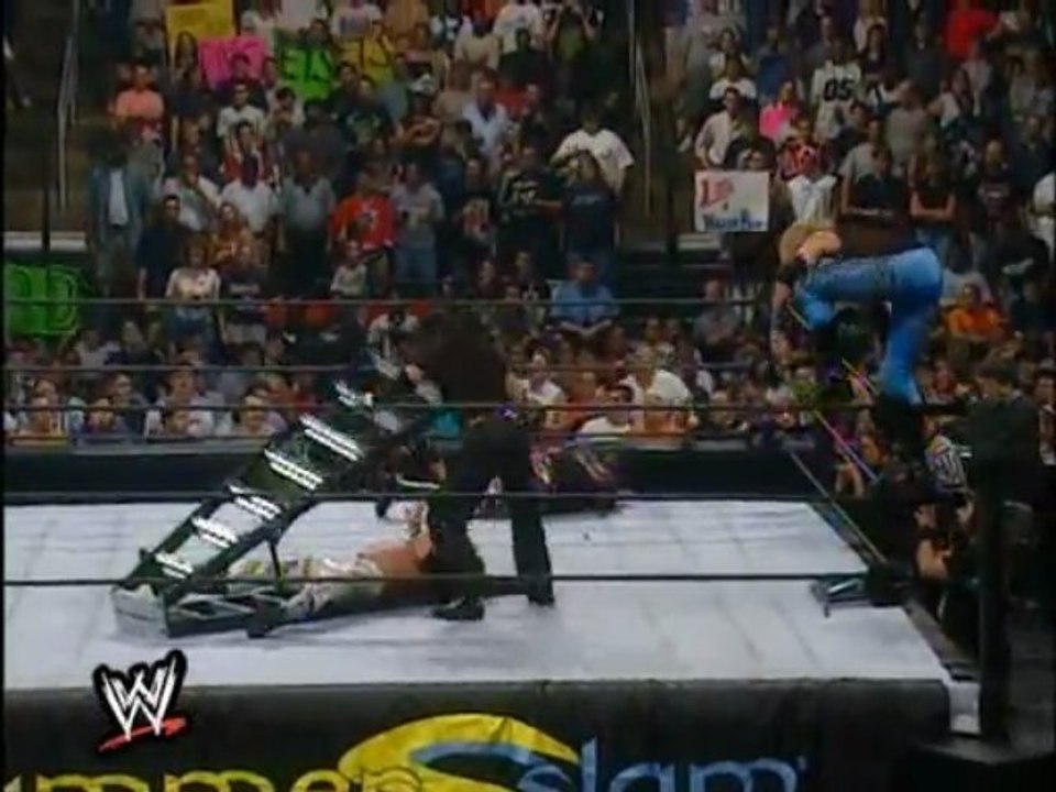 SummerSlam 2000 - TLC Match - WWF Tag Team Championships