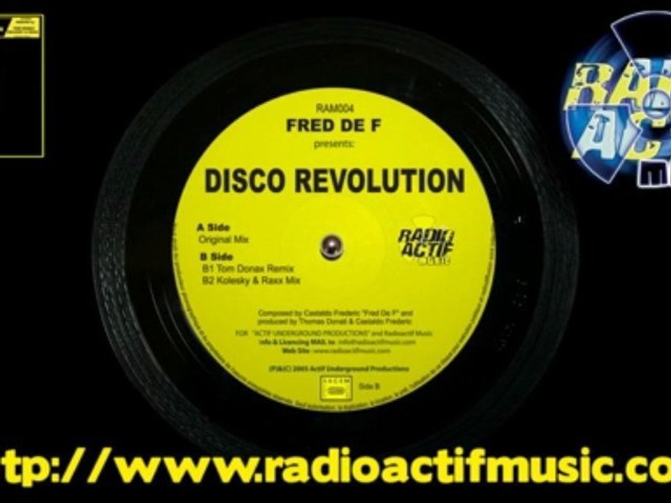 RAM004 Fred De F Disco revolution