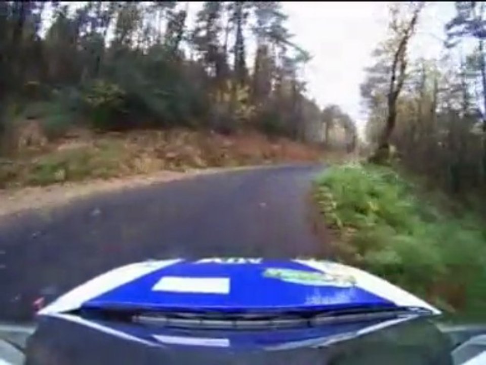 Caméra rallye du cantal 2009 106 S16 N2 ES4