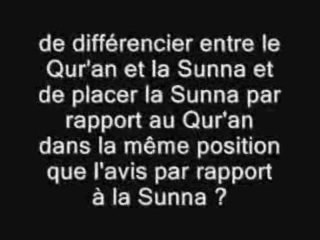 Dailymotion - j'insiste je suis Salafi .