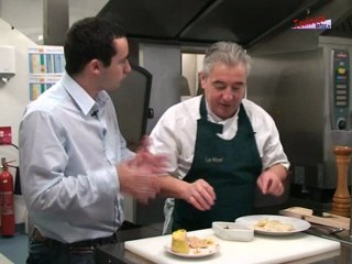 Gateau de Topinambours au foie gras et aux truffes