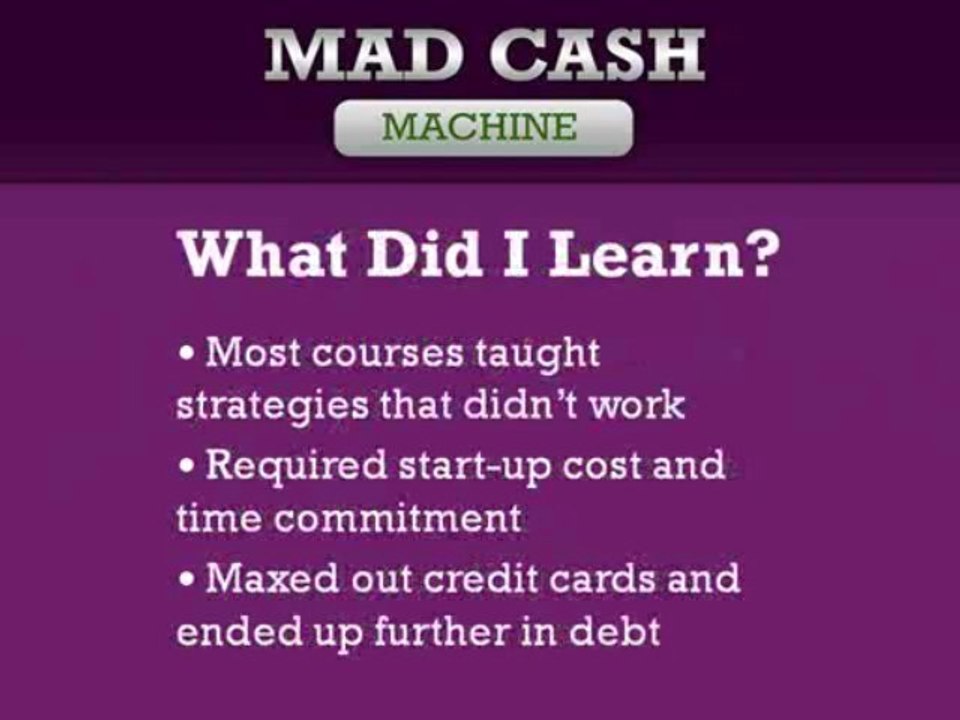Mad Cash Machine™