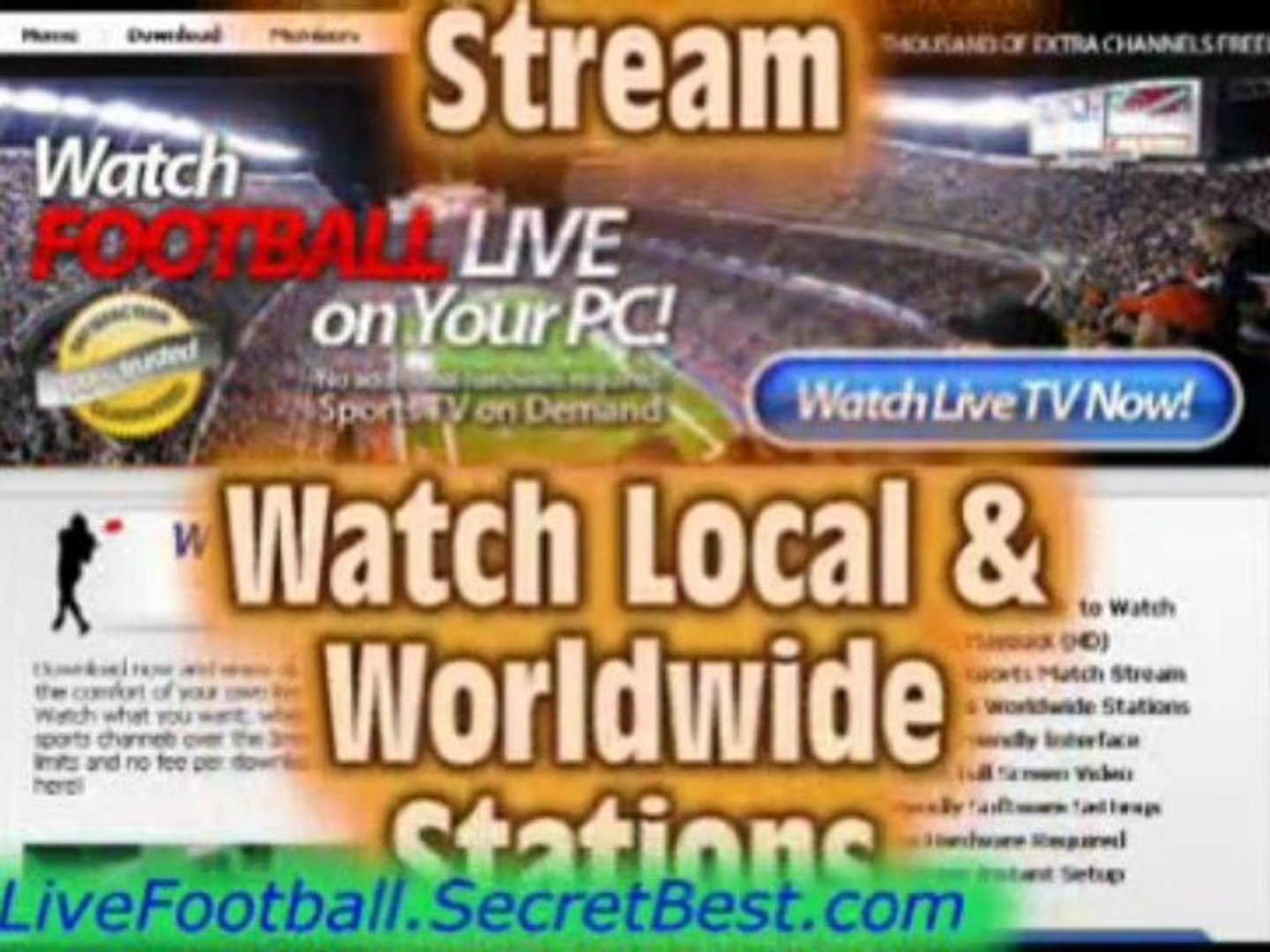⁣Live Football. Watch Live Football Online