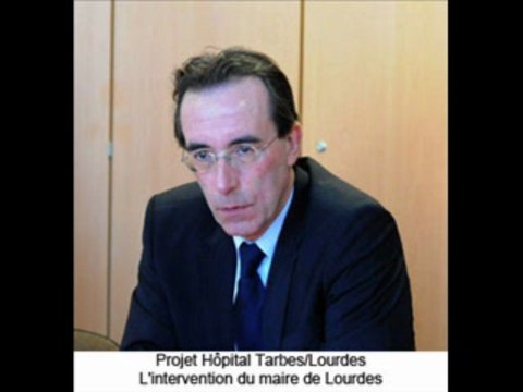 Hôpital Tarbes/Lourdes : l'intervention de M. Artiganave