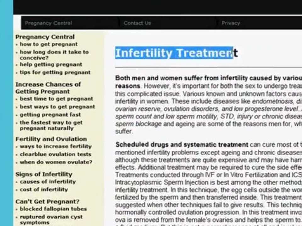 Infertility Treatment