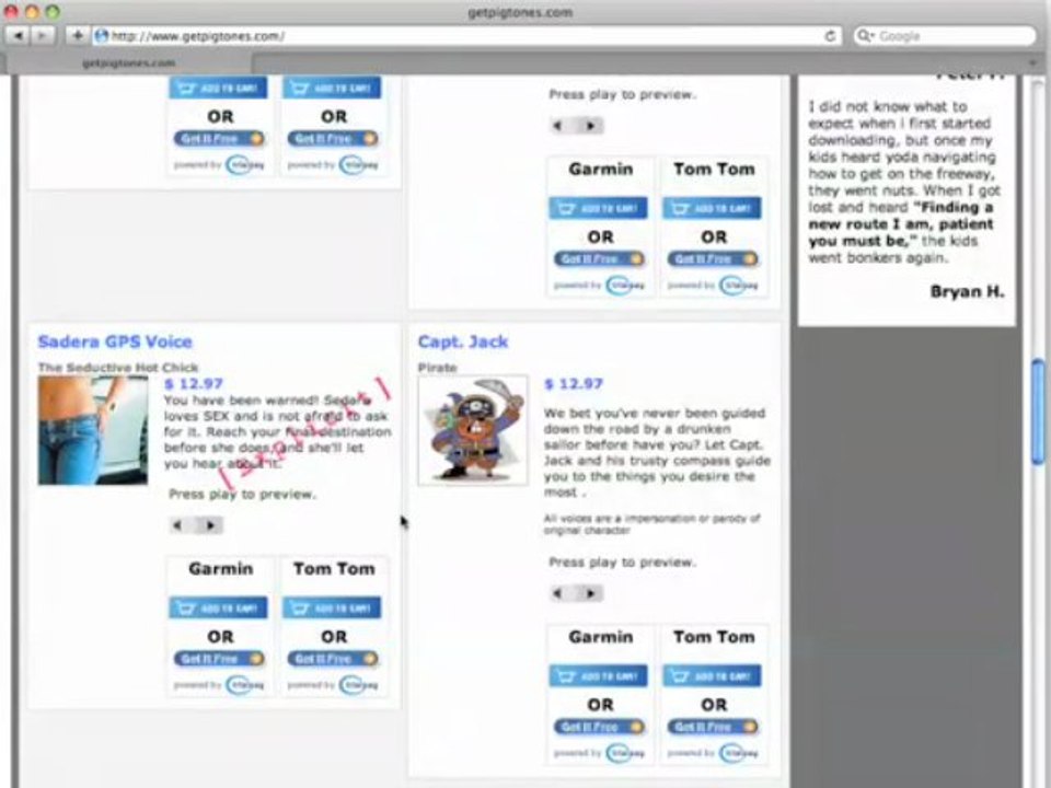 Best GPS voices for Garmin or Tom Tom