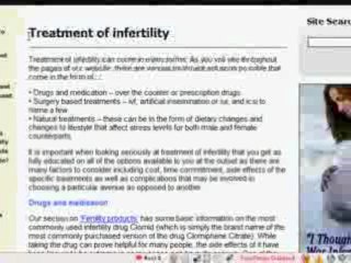 Treatment Of Infertility