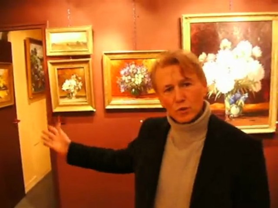 Le peintre Rinat Animaev ouvre sa galerie...