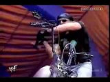 WWF Smackdown 2001 - HHH destroys Taker's Bike