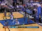 NBA Vince Carter finds Dwight Howard in the paint for the du
