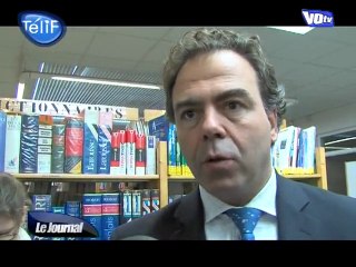 Réforme : Luc Châtel au lycée Van Gogh (Ermont)