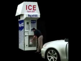 Bag of Ice - Ice Vending Machine