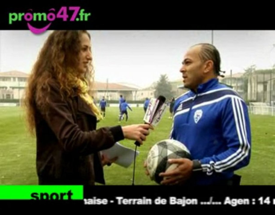 Promo47.fr - JT du 11/11/09  SU Agen Foot - La Dépêche -