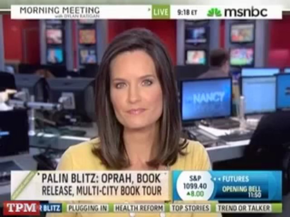 MSNBC Host Apologizes for Using Fake Palin Pics