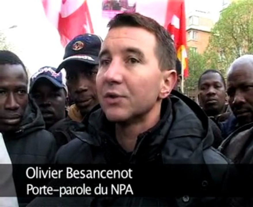 Rencontre avec les grévistes Sans papiers 10/11/2009