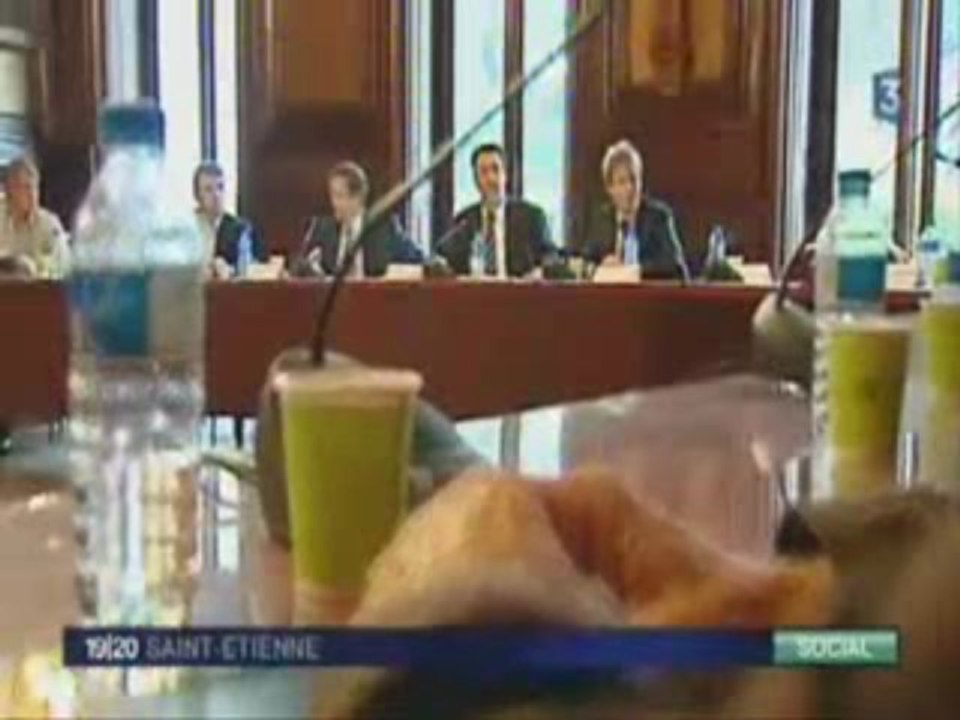 SIEMENS VAI MT réunion en mairie de Saint-Chamond